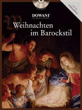Illustration de WEIHNACHTEN im Barockstil