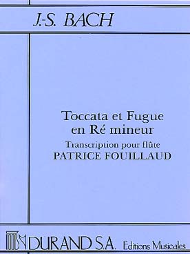 Illustration de Toccata et fugue en ré m (tr. Fouillaud)