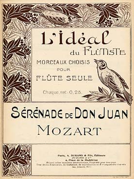 Illustration mozart serenade de don juan