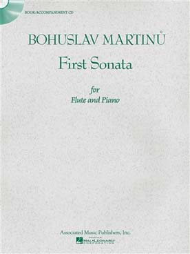 Illustration martinu sonate n° 1 avec cd