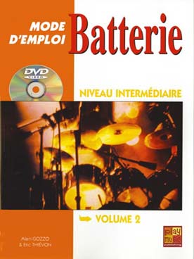 Illustration de Batterie mode d'emploi - Vol. 2 : niveau intermédiaire avec DVD