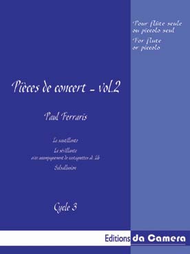 Illustration de Pièces de concert - Vol. 2 (pour flûte ou piccolo)