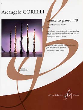 Illustration de Concerto grosso N° 8 op. 6 "pour la nuit de Noël", tr. Decroix