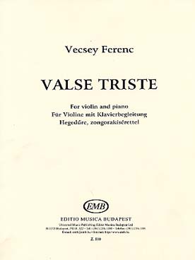 Illustration de Valse triste