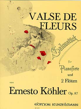 Illustration kohler valse des fleurs op. 87
