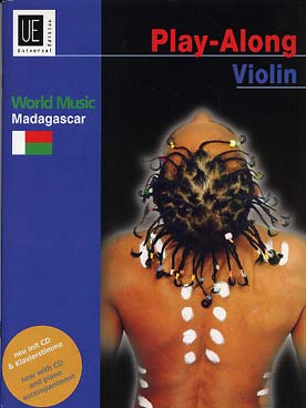 Illustration play-along madagascar violon + cd