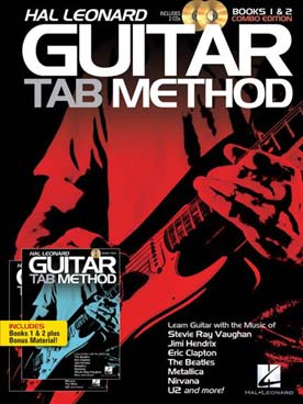 Illustration hal leonard guitar tab method vol. 1+2