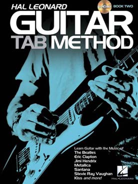 Illustration de HAL LEONARD GUITAR TAB METHOD (en anglais, avec CD d'écoute - Vol. 1