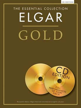 Illustration de Elgar Gold (the essential collection) : 28 œuvres et transcriptions pour piano
