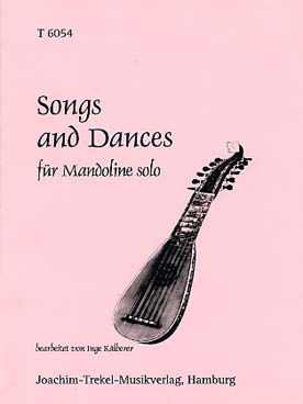 Illustration de SONGS AND DANCES : Cutting, Fuhrmann, Praetorius, Van Eyck, Dowland...