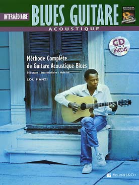 Illustration de Blues guitare acoustique - Intermédiaire (en français)   