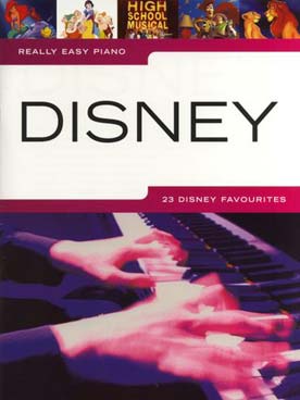 Illustration de REALLY EASY PIANO : 23 popular Disney songs - Disney