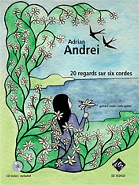 Illustration andrei regards sur six cordes (20) + cd