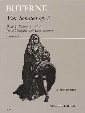 Illustration de 4 Sonates op. 2 - Vol. 2 : N° 3 et 4