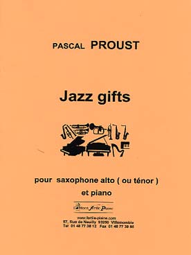 Illustration de Jazz gifts pour saxophone alto ou ténor