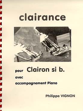 Illustration de Clairance pour clairon et piano