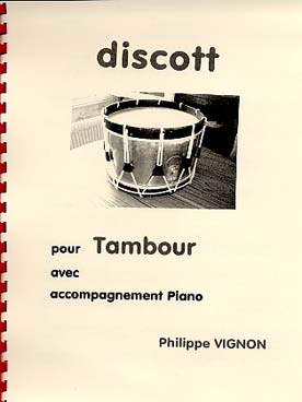 Illustration de Discott pour tambour et piano