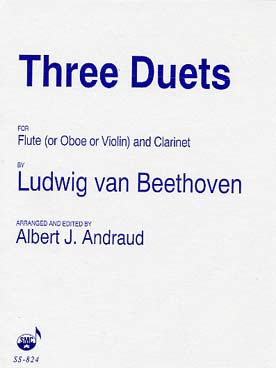 Illustration de 3 Duos pour flûte et clarinette