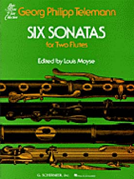 Illustration de 6 Sonatas (tr. Moyse)