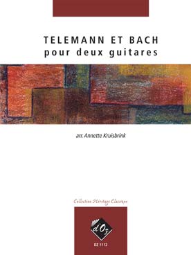 Illustration de Telemann et Bach pour 2 guitares