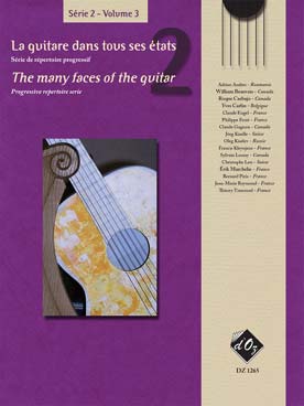 Illustration de La GUITARE DANS TOUS SES ÉTATS : Recueils de compositions originales d'auteurs actuels - Série 2 Vol. 3