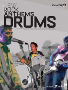 Illustration new rock anthems authentic drums + cd