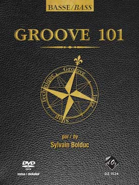 Illustration de Groove 101, méthode de basse électrique avec DVD