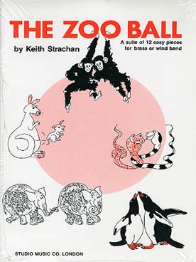 Illustration de The Zoo ball for brass band (score + 17 parts, pour 5 parties flexibles)