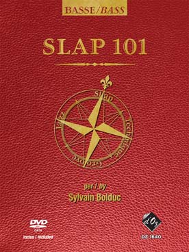 Illustration de Slap 101, méthode de basse électrique avec DVD