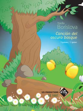 Illustration borislova cancion del oscuro bosque