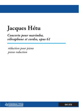 Illustration de Concerto op. 61 pour marimba, vibraphone et cordes, réd. piano