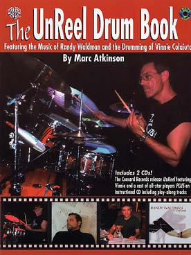 Illustration unreel drumbook avec 2 cd