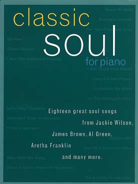 Illustration de CLASSIC SOUL FOR PIANO (P/V/G accords)
