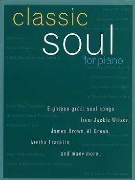 Illustration classic soul for piano (p/v/g accords)