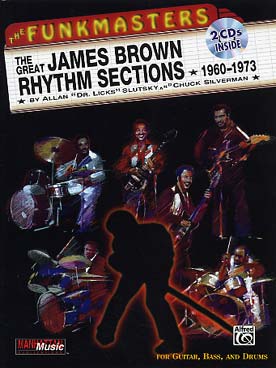 Illustration de The Great James Brown rhythm sections 1960-1973 pour guitare, basse et percussion