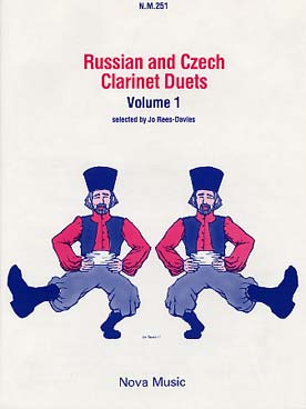 Illustration de RUSSIAN AND CZECH DUETS - Vol. 1 : Blodek, Dvorak, Glazounov, Fibich, Glinka, Komarovski, Liadov...
