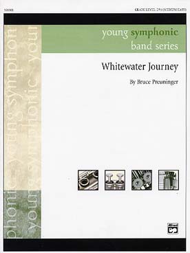 Illustration whitewater journey - conducteur