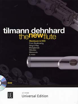 Illustration de The New flute with DVD (texte en anglais et allemand)