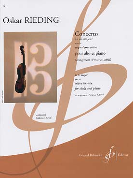 Illustration de Op. 36 : Concerto en ré M (tr. Lainé en sol M)