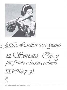 Illustration de 12 Sonates op. 3 - Vol. 3 : N° 7 à 9