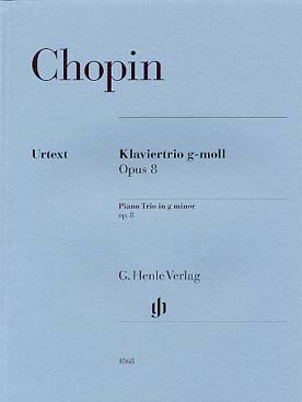 Illustration de Trio avec piano op. 8