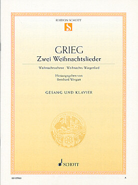 Illustration grieg 2 chansons de noel op. 49/5