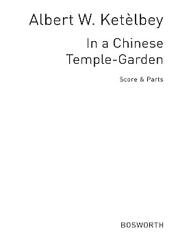 Illustration de In a Chinese temple garden
