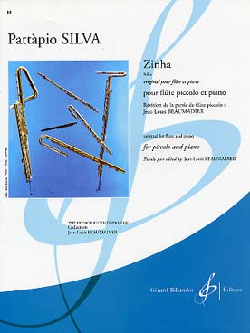 Illustration de Zinha, polka (original pour flûte et piano)