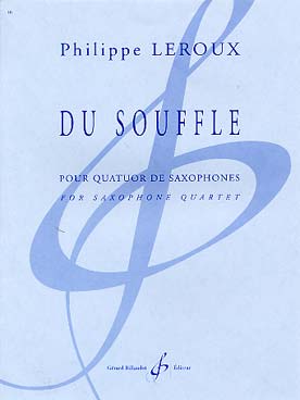 Illustration de Du Souffle pour quatuor de saxophones