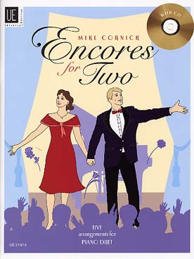Illustration de ENCORES FOR TWO : 5 arrangements de Mike Cornick avec CD play-along