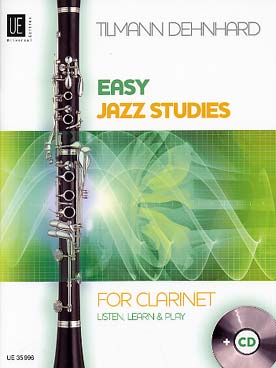 Illustration de Easy jazz studies avec CD play-along