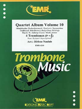 Illustration de ALBUM (tr. Naulais) - Vol.10 : Mendelssohn, Gershwin, Haydn, Bach ...