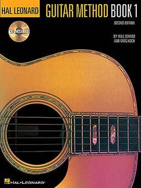 Illustration hal leonard guitar method vol. 1 + cd