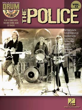 Illustration drum play along vol. 12 : the police